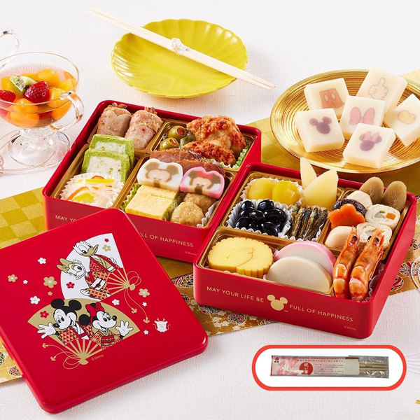 ディズニー「ミッキーとミニー、ドナルドとデイジー」おせち