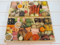 料亭：大阪北新地「はし本」監修二段重 喜翔。通販は早割がお得